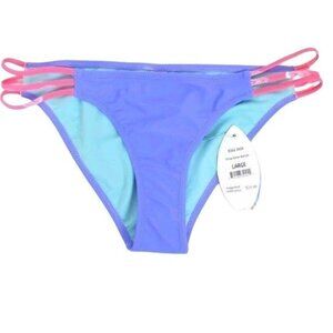 Bingo Juniors Purple & pink swim bottoms size Large(NWT)
